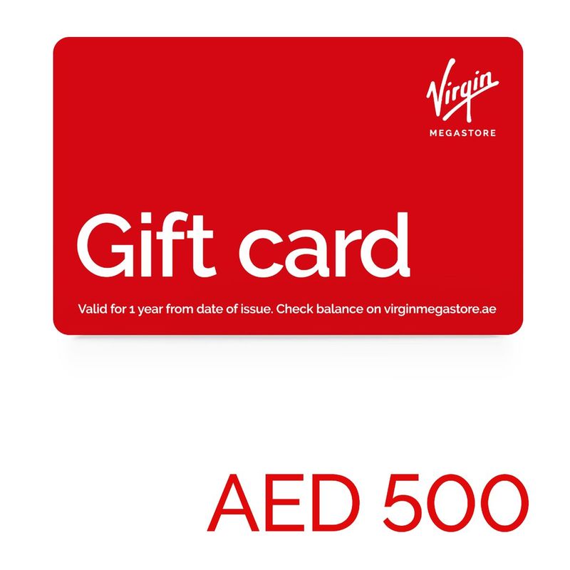 Virgin Megastore Gift Card - 500 AED Virgin Megastore Gift Card - 500 AED