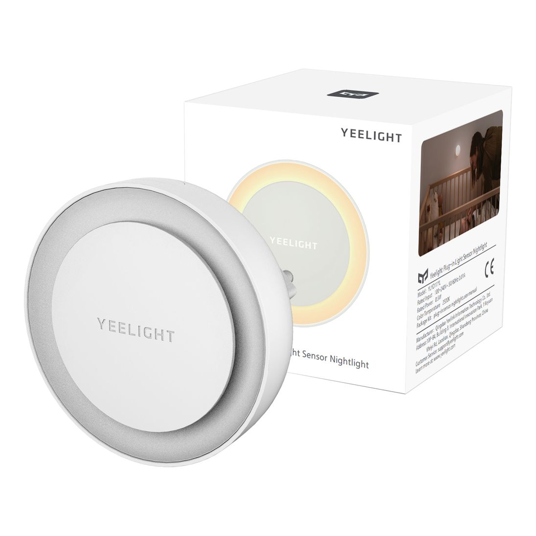 Xiaomi Yeelight Plug-In Nightlight With (UK Plug)