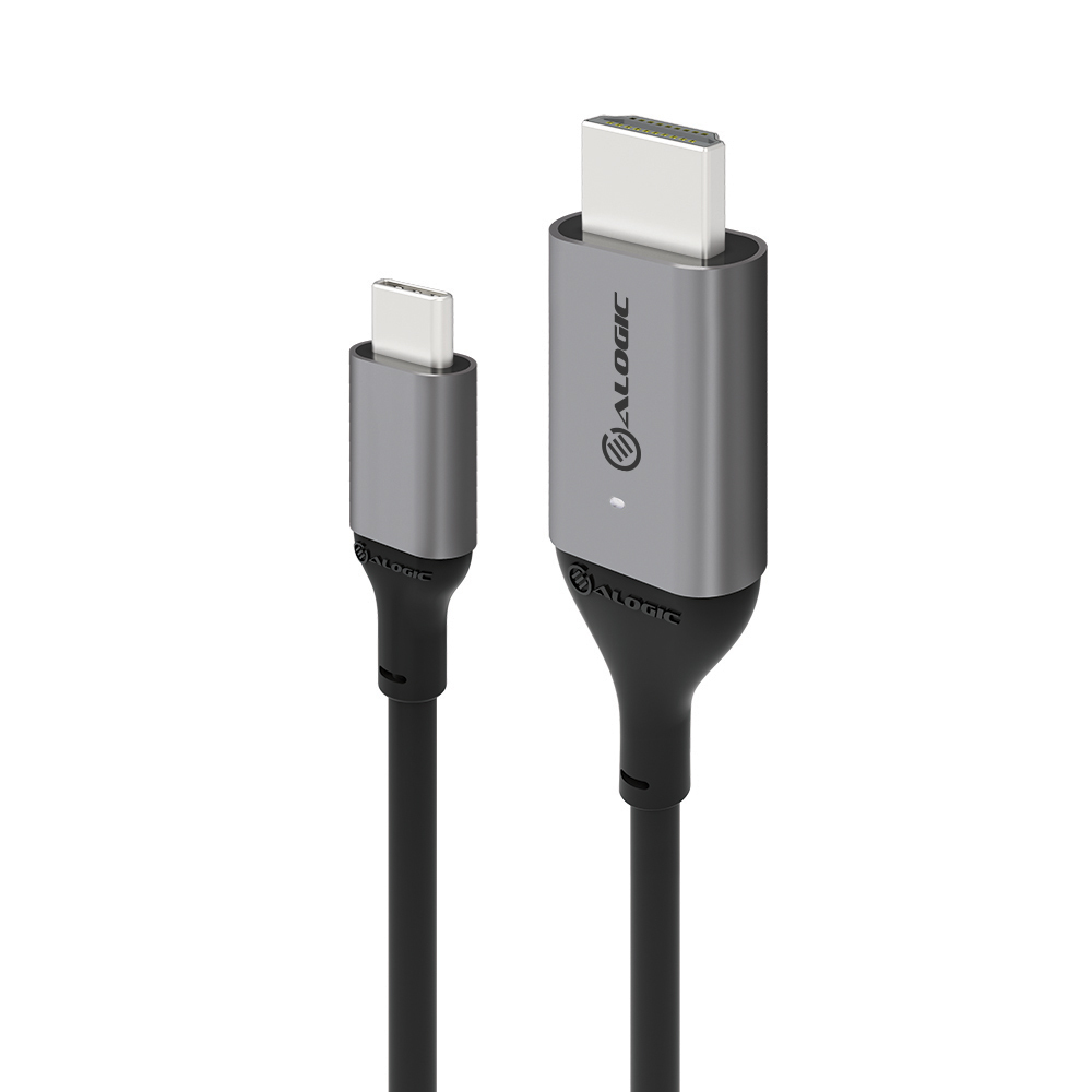 Alogic USB-C M to HDMI M Cable Ultra Series 4K 60Hz 2m Space Grey