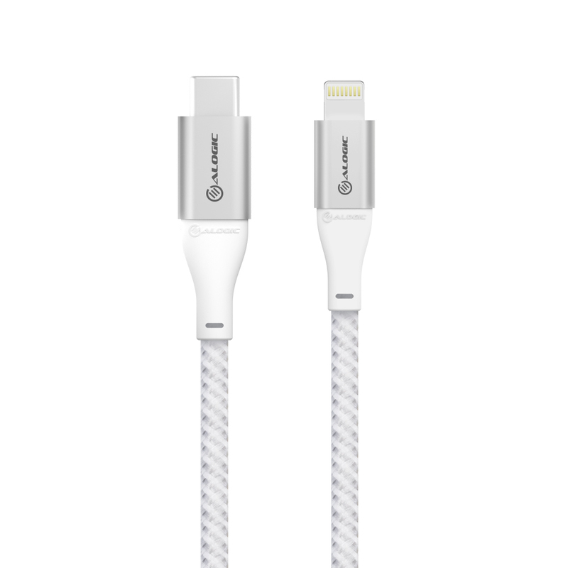 Alogic Super Ultra USB-C to Lightning Cable 1.5m Silver