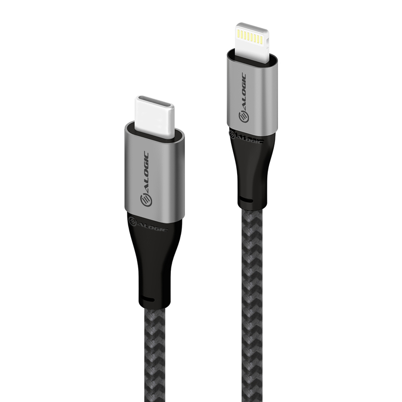 Alogic Super Ultra USB-C to Lightning Cable 1.5m Space Grey