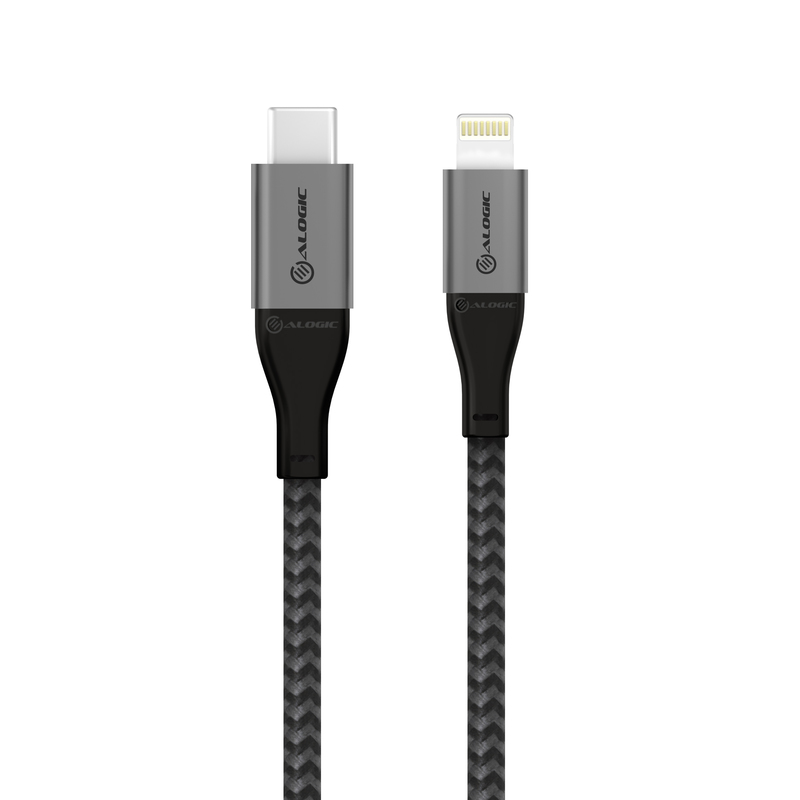 Alogic Super Ultra USB-C to Lightning Cable 1.5m Space Grey