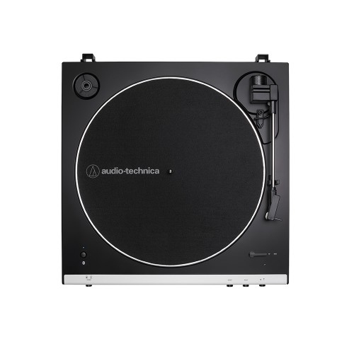 Audio Technica AT-LP60XBT Bluetooth Belt-Drive Turntable with Built-in Preamp - White