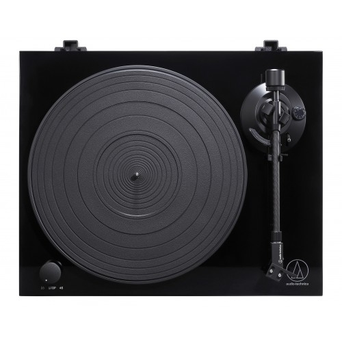 Audio-Technica AT-LPW50PB Belt-Drive Turntable with Built-in Preamp - Black