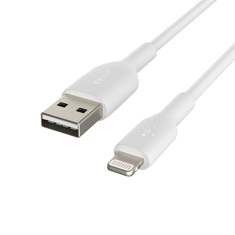 Belkin BoostCharge Lightning to USB-A Cable 1m White