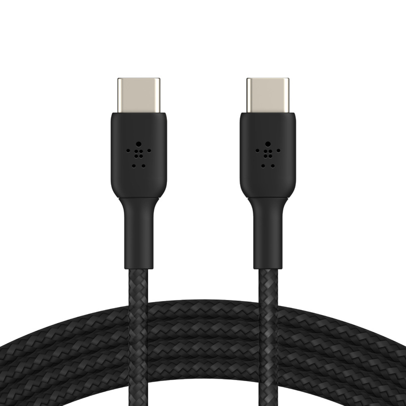 Belkin BoostCharge Braided USB-C to USB-C Cable 1m - Black