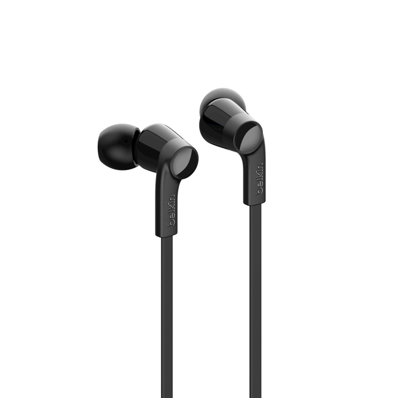 Belkin Rockstar Black In-Ear Earphones with USB-C Connector