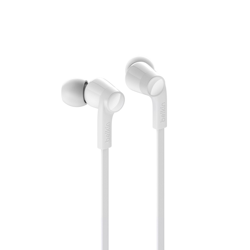 Belkin Rockstar White In-Ear Earphones with USB-C Connector