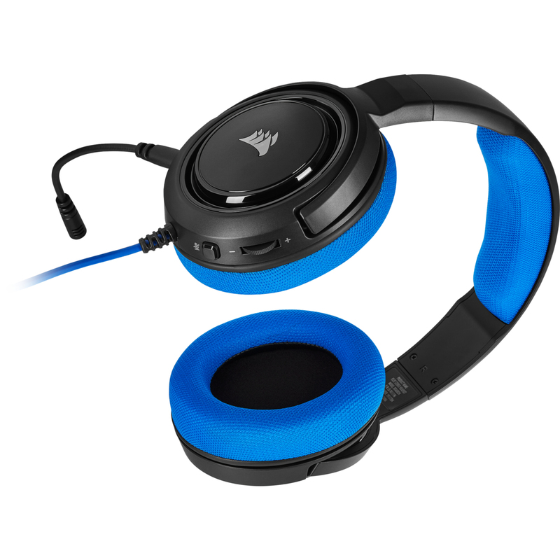 Corsair HS35 Blue Gaming Headset