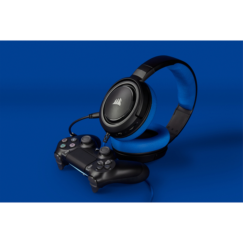 Corsair HS35 Blue Gaming Headset