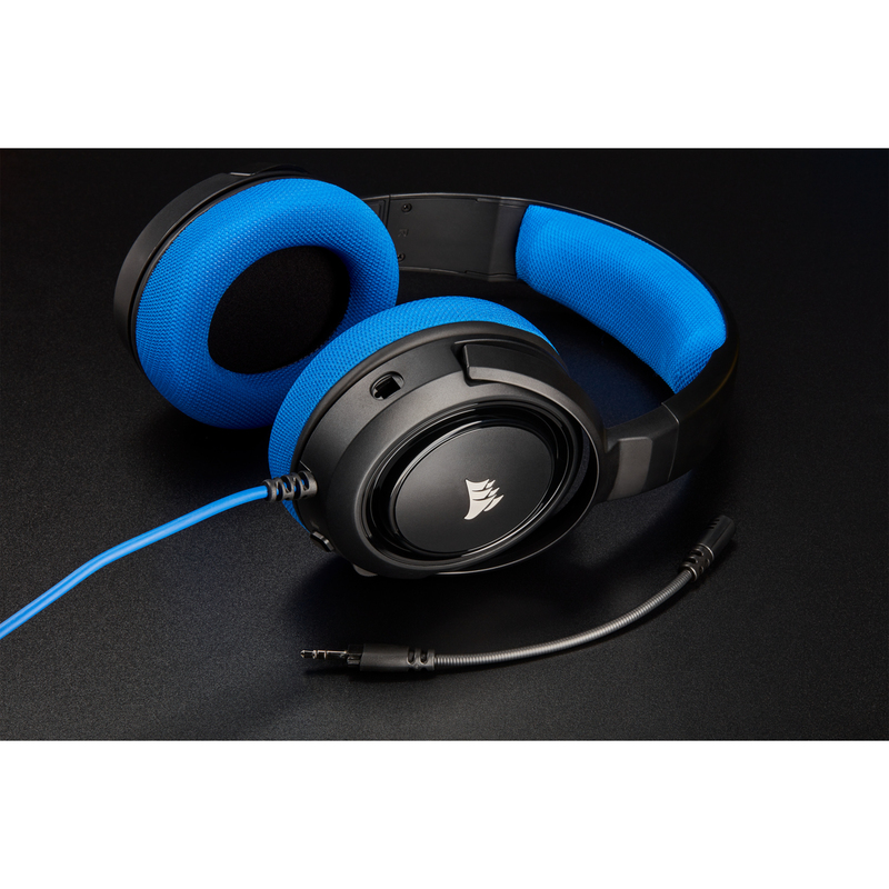 Corsair HS35 Blue Gaming Headset