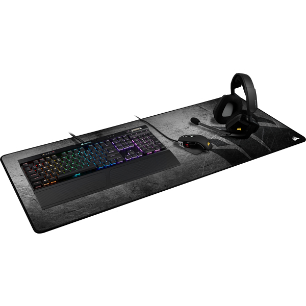 Corsair mm350 Pro Premium Spill-Proof Cloth Gaming Mouse Pad Extended XL Black