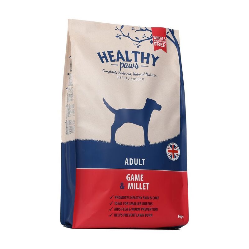 Healthy Paws Game & Millet Adult 6kg