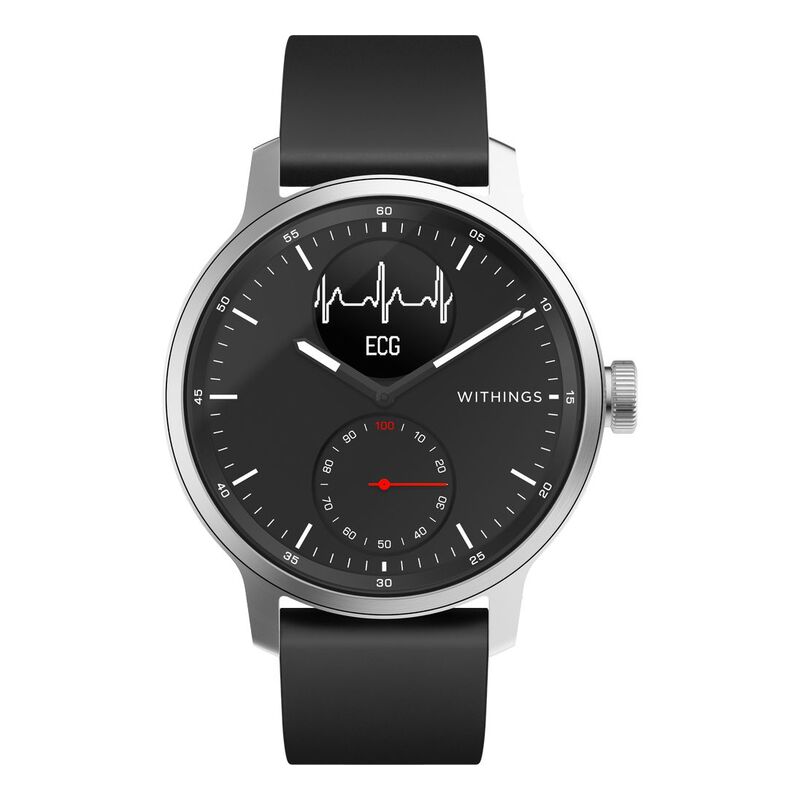 Withings ScanWatch 42mm - Hybrid Smartwatch - Black