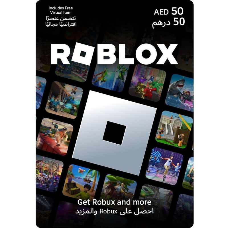 Roblox Gift Card - 50 AED (UAE) (Digital Code)