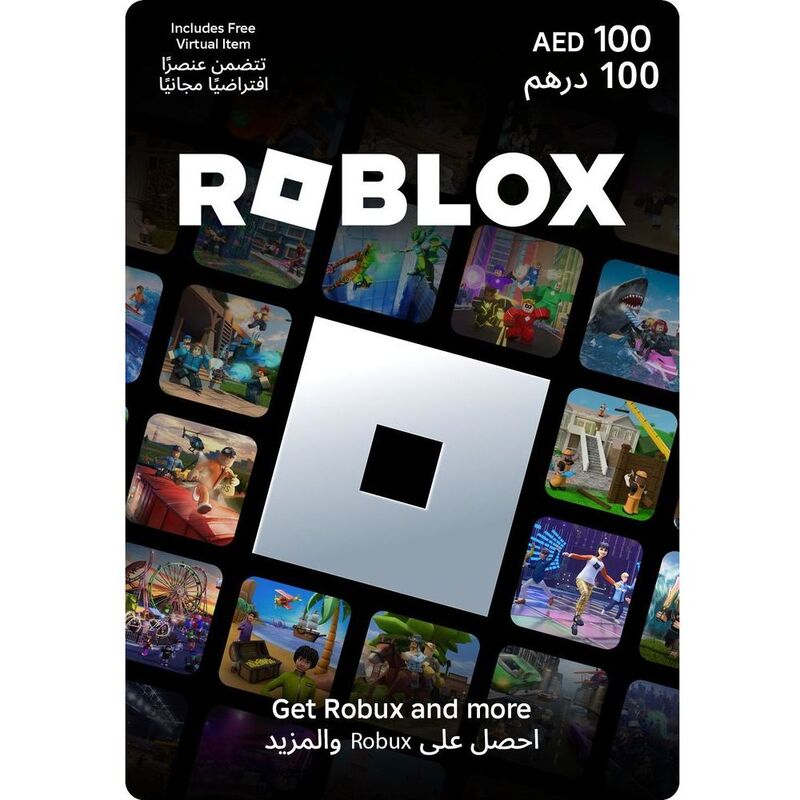 Roblox Gift Card - 100 AED (UAE) (Digital Code)