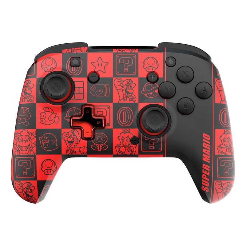 PDP Nintendo Switch Rematch Wireless Controller - Super Icons Glow In The Dark