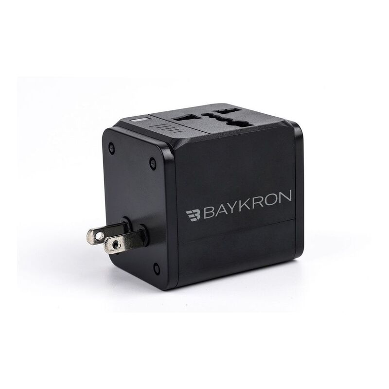 Baykron Universal Travel Adapter - Black