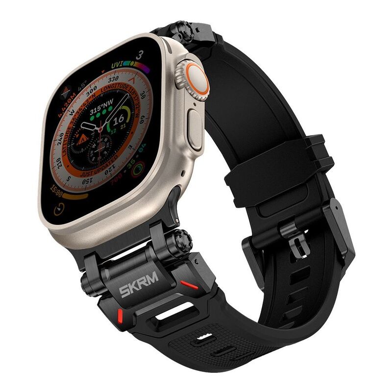 Skinarma Apple Watch Ultra Titon Strap 49mm - Black Skinarma Apple Watch Ultra Titon Strap 49mm - Black