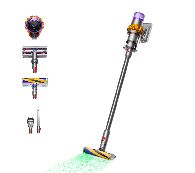 Dyson V15 Detect Absolute Vacuum Cleaner - Iron/Nickel