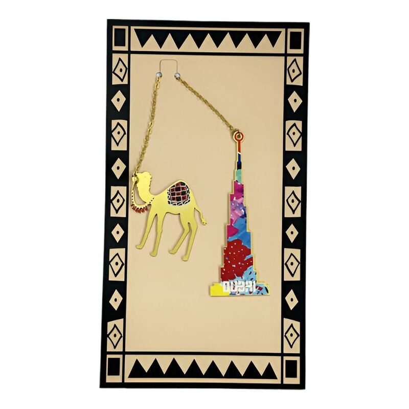 Camel Company Burj Khalifa Multi Colour Bookmark Camel Company Burj Khalifa Multi Colour Bookmark