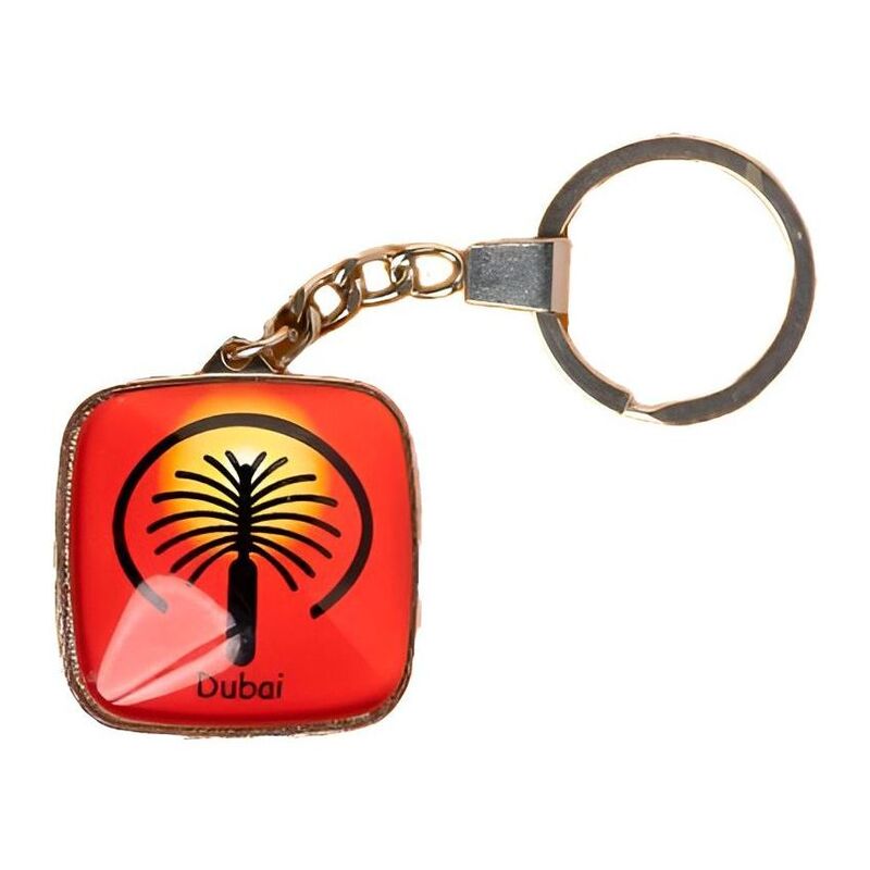 Camel Company Palm Dubai Glass Keychain Camel Company Palm Dubai Glass Keychain
