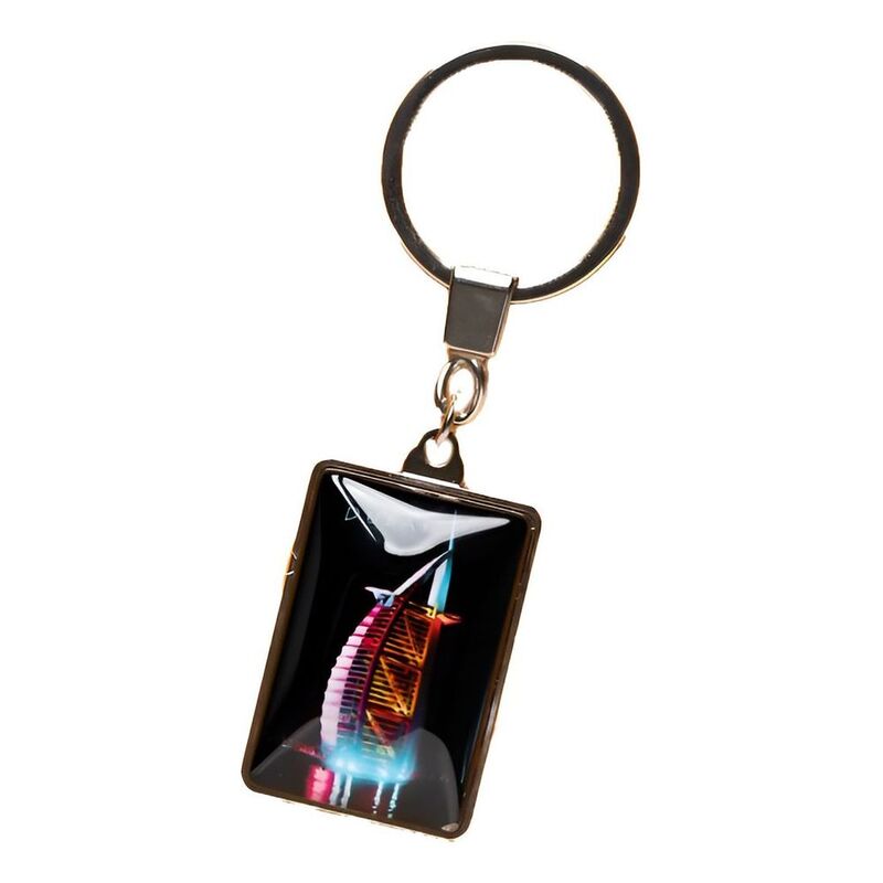 Camel Company Burj Al Arab Night 1 Glass Keychain Camel Company Burj Al Arab Night 1 Glass Keychain