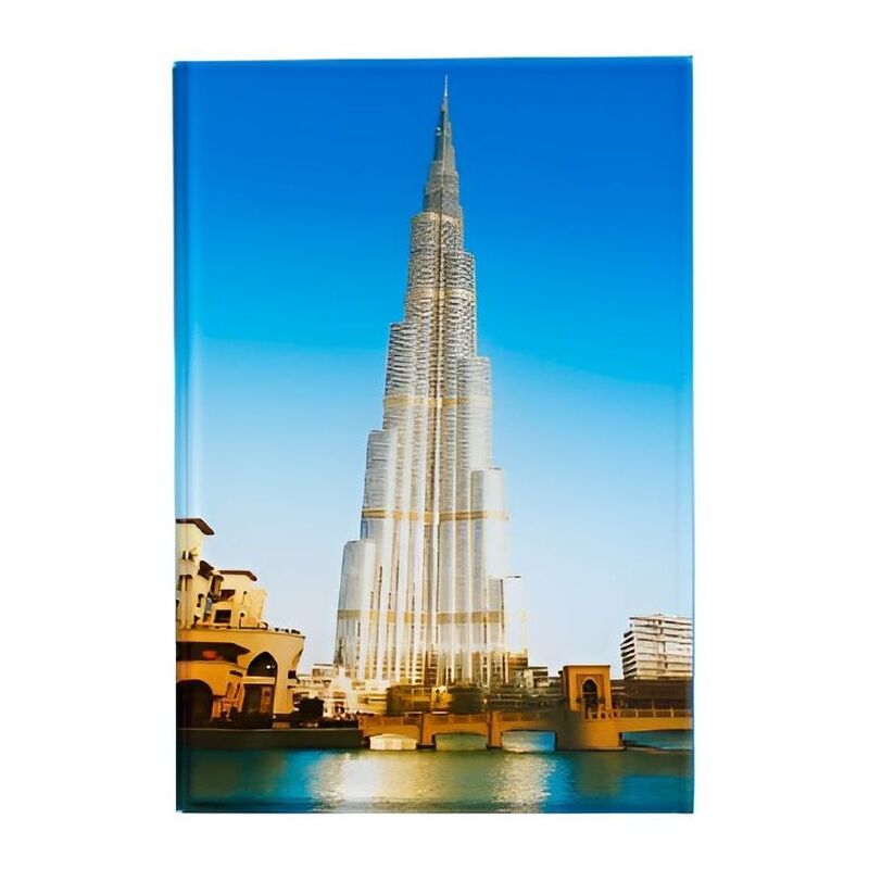 Camel Company Burj Khalifa 25 Glass Magnet