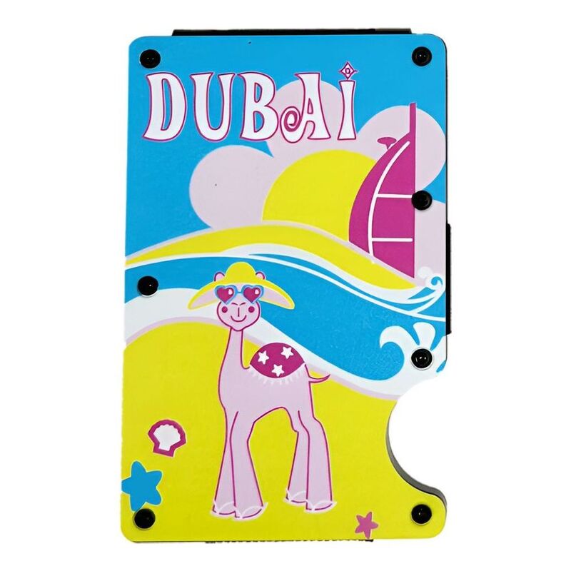 Camel Company Camella Turquoise RFID Card Holder Camel Company Camella Turquoise RFID Card Holder