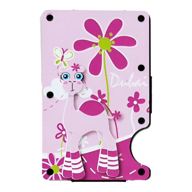 Camel Company Camella Pink RFID Card Holder Camel Company Camella Pink RFID Card Holder