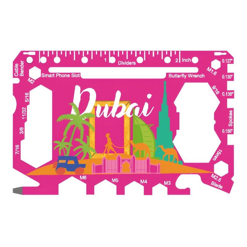 Camel Company Dubai Pink - Multi Card Tool Camel Company Dubai Pink - Multi Card Tool