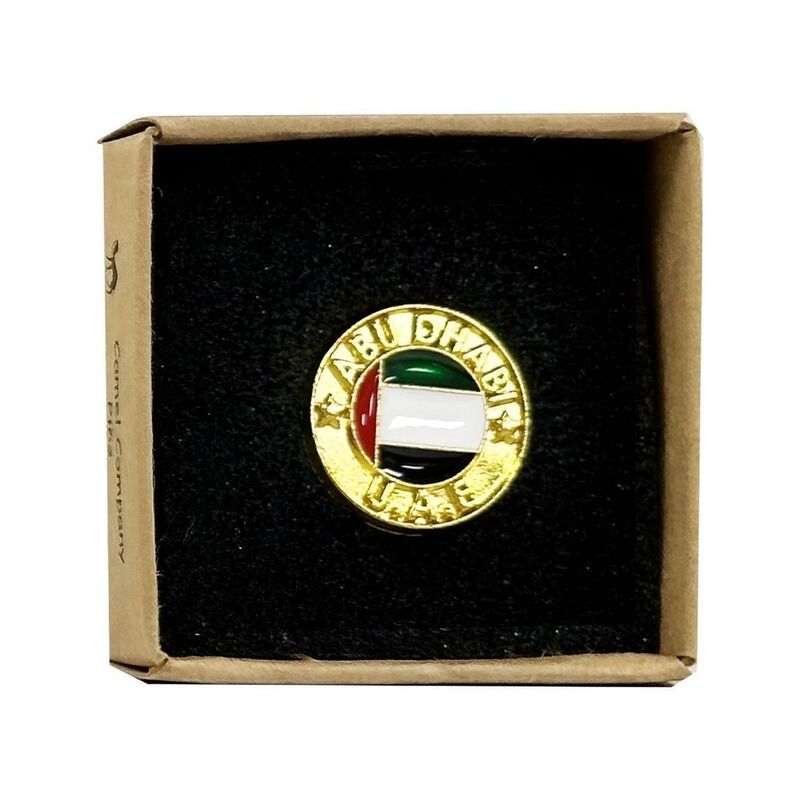 Camel Company Abu Dhabi Flag Metal Pins Camel Company Abu Dhabi Flag Metal Pins