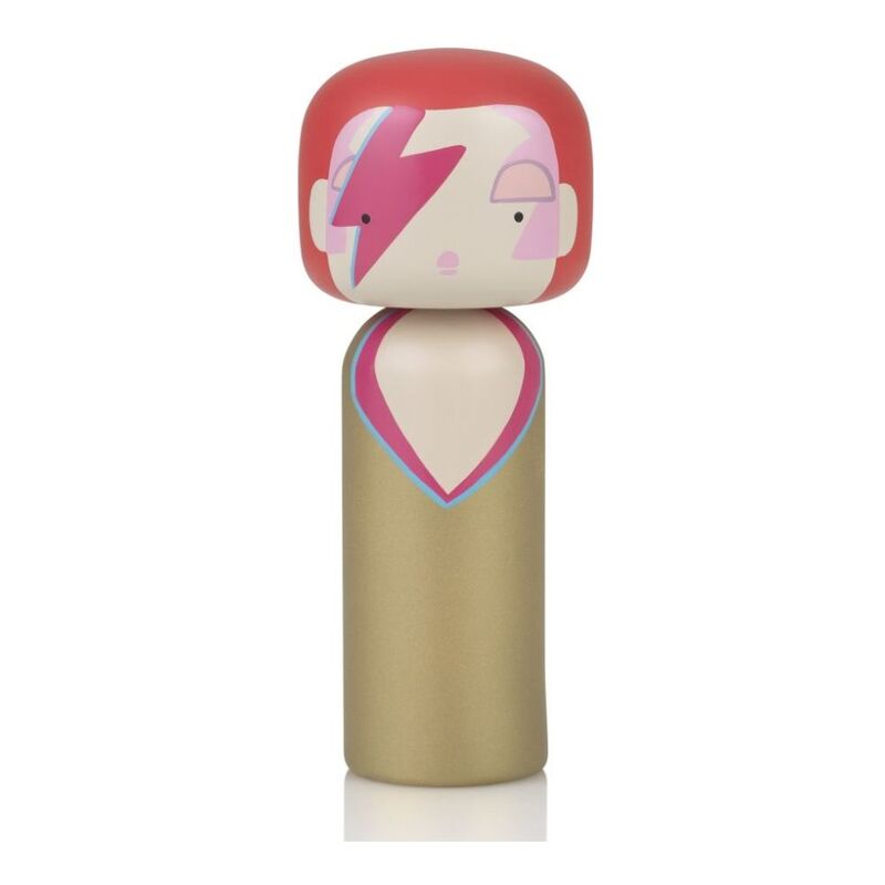 Lucie Kaas Kokeshi Dolls - Aladdin Sane - Schima Superba - 14.5 cm