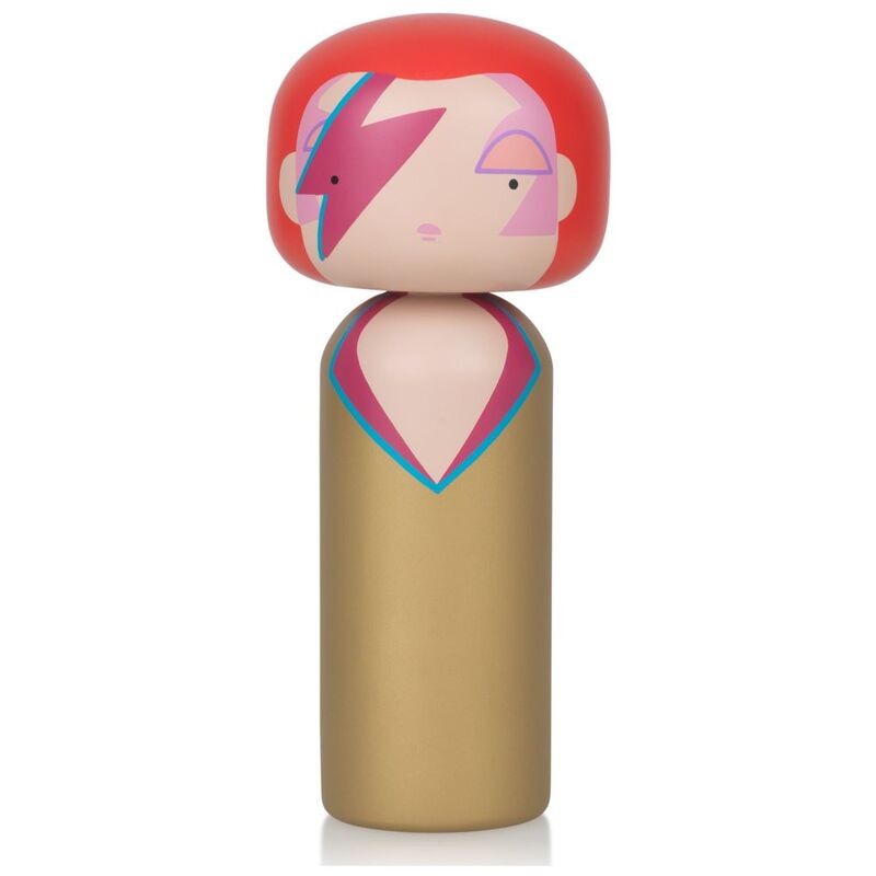 Lucie Kaas Kokeshi Dolls - Aladdin Sane - Alder Wood - 21.5 cm