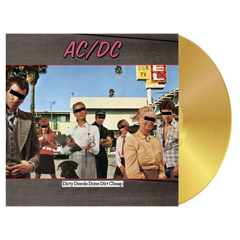 Dirty Deeds Done Dirt Cheap (Gold Colored Vinyl) | AC/DC