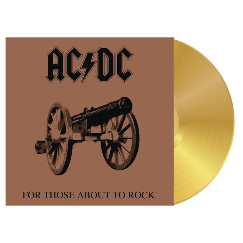 For Those About To Rock We Salute You (Gold Colored Vinyl) | AC/DC