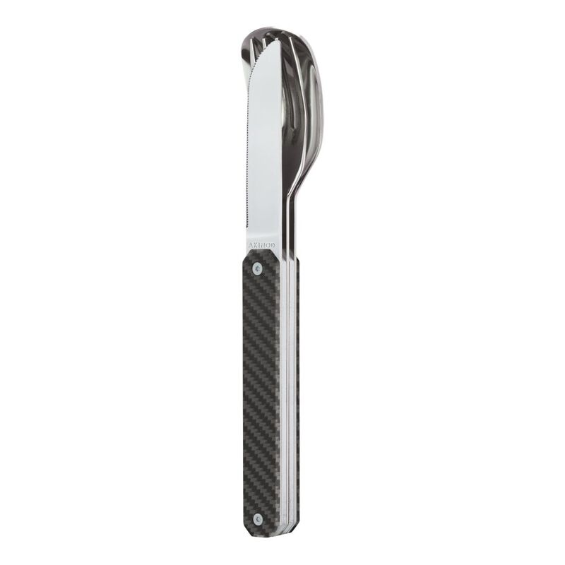 Akinod Straight Mirror Finish Cutlery 12H34 - Carbon