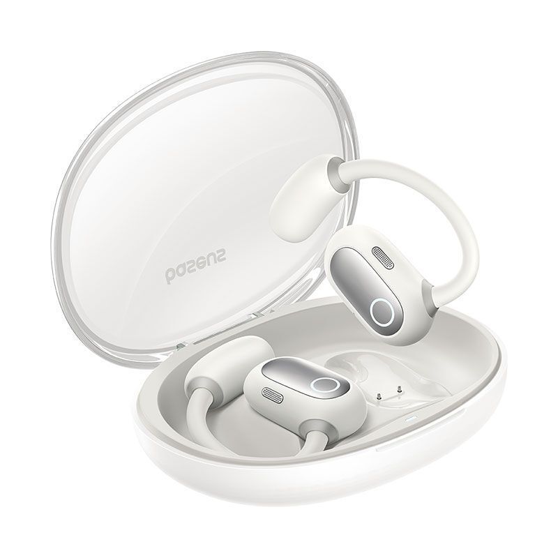 Baseus Eli Sport 1 Open-Ear TWS Earbuds - Stellar White Baseus Eli Sport 1 Open-Ear TWS Earbuds - Stellar White