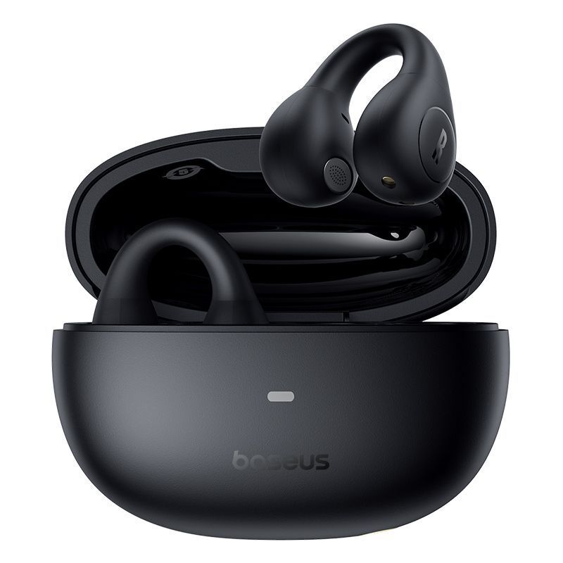Baseus Airgo AS01 Open-Ear TWS Earbuds - Cluster Black Baseus Airgo AS01 Open-Ear TWS Earbuds - Cluster Black