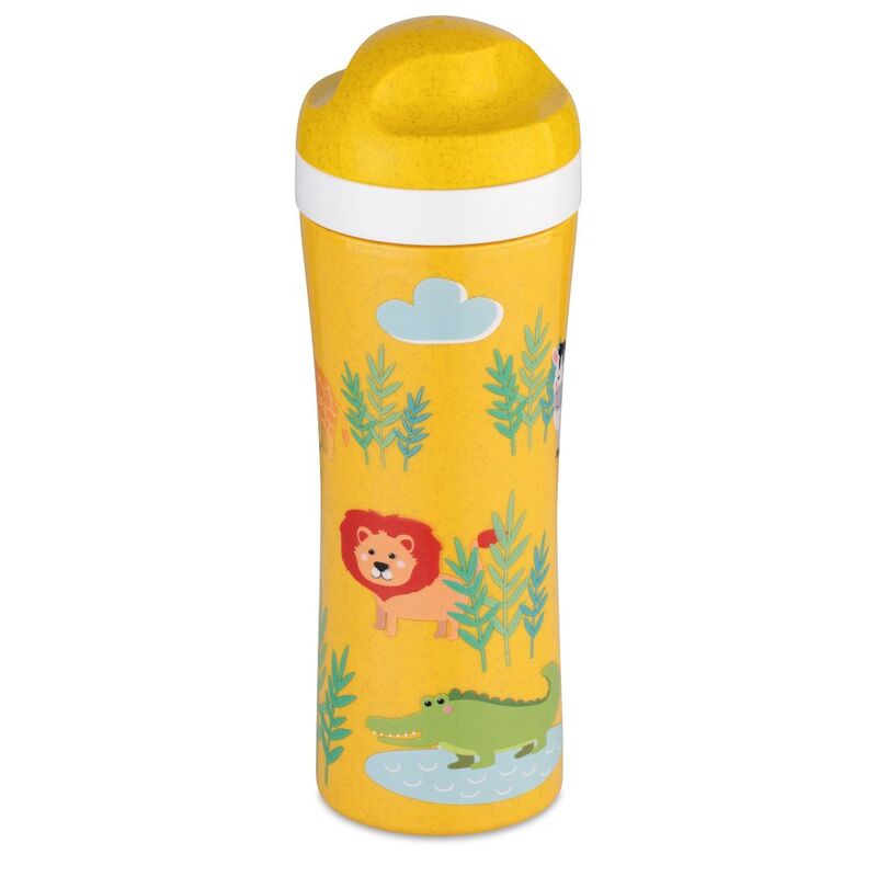 Koziol Oase Africa Water Bottle 425ml - Yellow