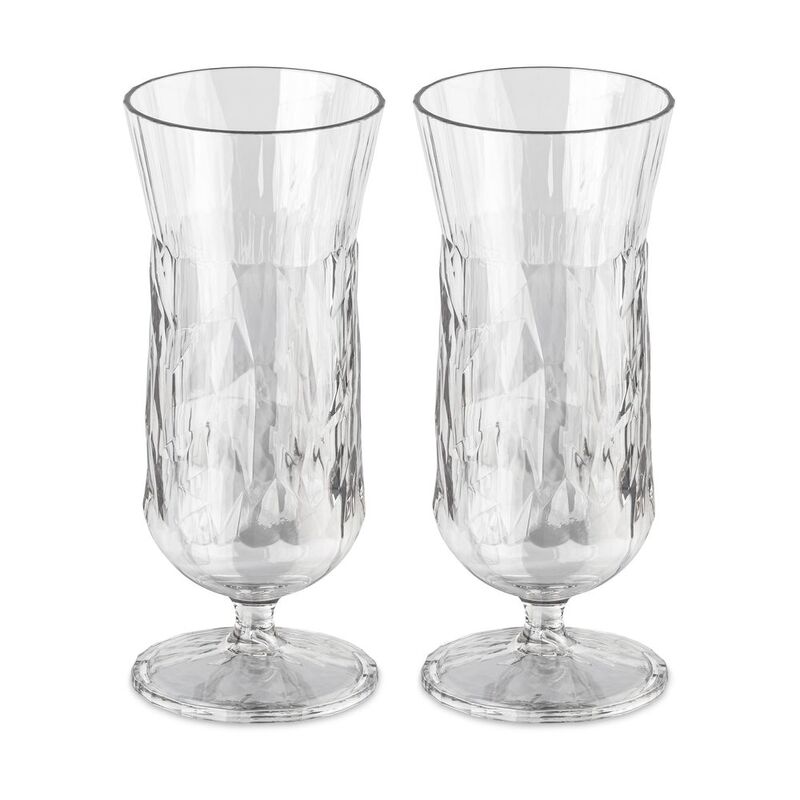 Koziol Superglas 400ml Londrink Juice Cocktail Glass - Club 17 (Set of 2)