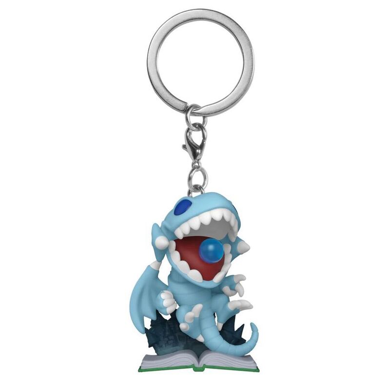 Funko Pocket Pop! Animation Yu-Gi-Oh Blue Eyes Toon Dragon 2-Inch Vinyl Figure Keychains