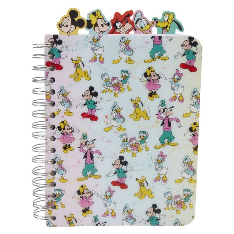 Loungefly! Stationary Disney D100 Mickey And Friends Journal