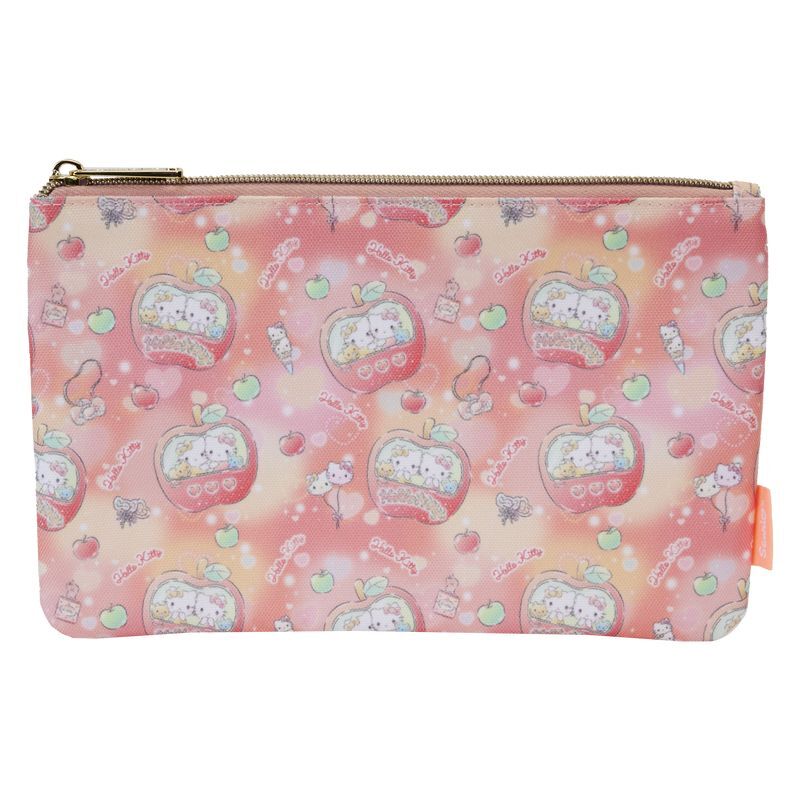 Loungefly! Leather Sanrio Hello Kitty And Friends Carnival Nylon Pouch