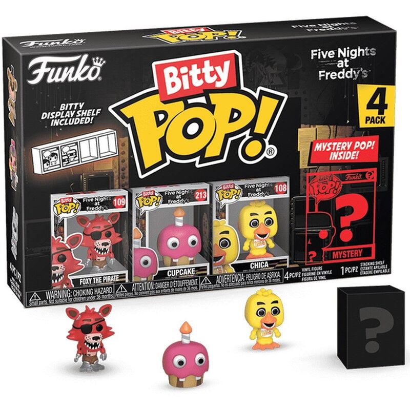 Funko Bitty Pop! Games Five Nights At Freddy's Foxy 1-Inch Vinyl Figure (Pack of 4) Funko Bitty Pop! Games Five Nights At Freddy's Foxy 1-Inch Vinyl Figure (Pack of 4)