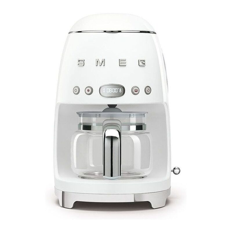 SMEG Drip Filter Coffee Machine 1.4L - White