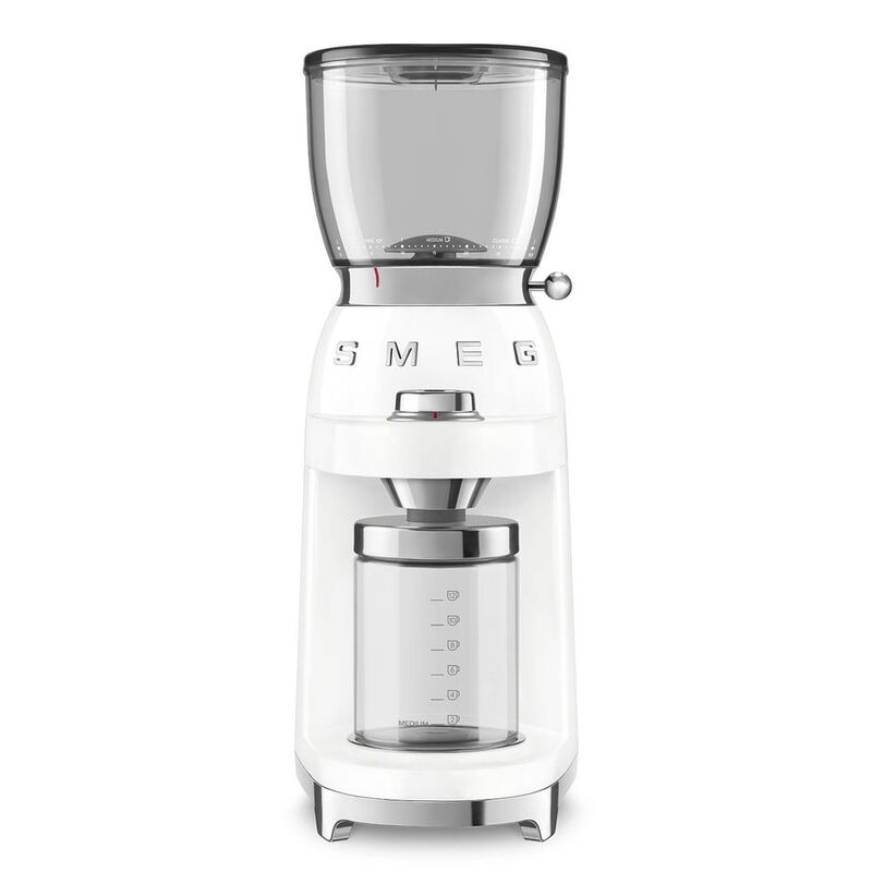 SMEG Coffee Grinder - White SMEG Coffee Grinder - White