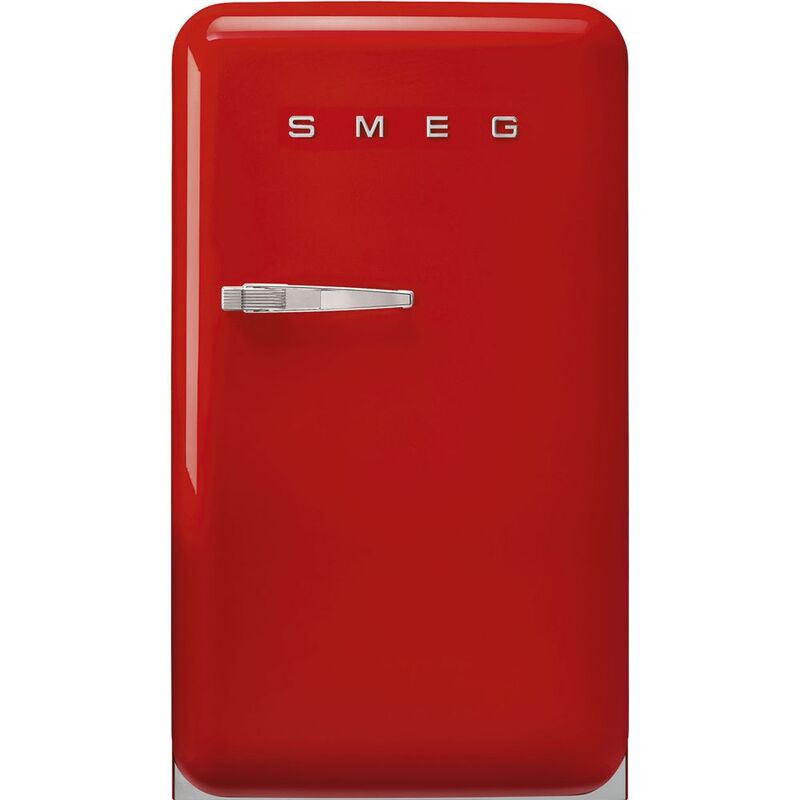 SMEG 50's Retro Style Single Door Refrigerator 122L - Red