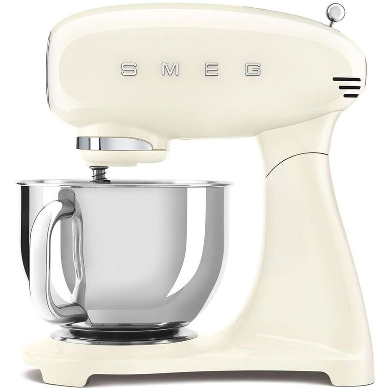 SMEG Stand Mixer Full Color with Stainless Steel Bowl - Cream SMEG Stand Mixer Full Color with Stainless Steel Bowl - Cream