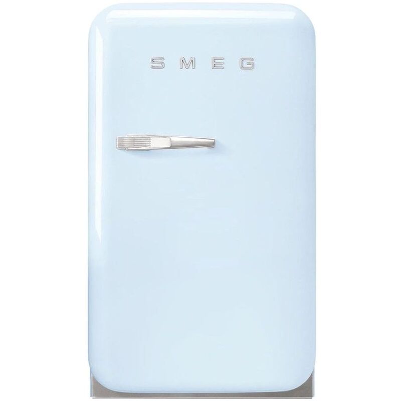 SMEG 50's Retro Style Single Door Mini Refrigerator 38L - Pastel Blue